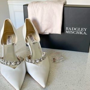Badgley Mischka Nathalie Heel Size 9